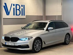 Silver Begagnad 2017 BMW 520 Sport Line Kombi | 219 000 kr (Marknadspris)