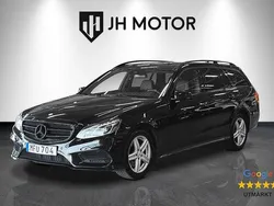 Svart Begagnad 2015 Mercedes E220 AMG Kombi | 219 900 kr (Dyr)