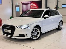 Vit Begagnad 2016 Audi A3 Sportback Comfort Halvkombi | 139 900 kr (Marknadspris)