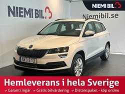 Vit Begagnad 2021 Skoda Karoq Ambition SUV | 219 900 kr (Marknadspris)