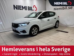 Vit Begagnad 2021 Dacia Sandero Halvkombi | 124 900 kr (Marknadspris)