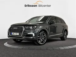 Grå Begagnad 2018 Audi Q7 S-Line SUV | 399 900 kr (Lite dyr)