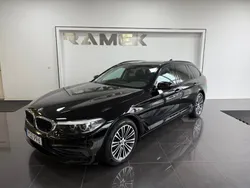 Svart Begagnad 2018 BMW 520 Sport Line Kombi | 249 000 kr (Marknadspris)