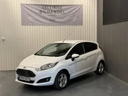 Vit Begagnad 2014 Ford Fiesta Halvkombi | 69 900 kr (Bra pris)