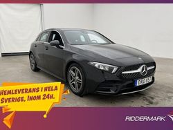 Svart Begagnad 2019 Mercedes A180 AMG Halvkombi | 254 800 kr (Marknadspris)