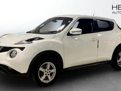 Vit (white) Begagnad 2019 Nissan Juke N-Connecta SUV | 144 900 kr (Marknadspris)