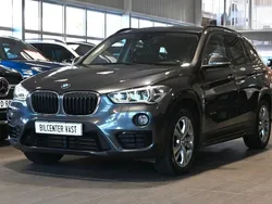 Grå Begagnad 2016 BMW X1 Sport Line SUV | 179 000 kr (Marknadspris)