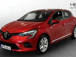 Röd (red) Begagnad 2022 Renault Clio V Zen Halvkombi | 159 900 kr (Marknadspris)