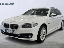 Vit Begagnad 2013 BMW 520 Kombi | 124 900 kr (Marknadspris)