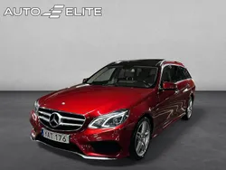 Röd Begagnad 2015 Mercedes E250 AMG Kombi | 249 800 kr (Marknadspris)