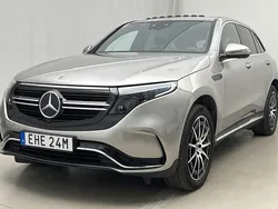 Silver Begagnad 2022 Mercedes EQC400 AMG line SUV | 419 000 kr (Marknadspris)