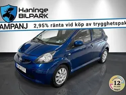 Blå Begagnad 2007 Toyota Aygo Halvkombi | 54 900 kr (Marknadspris)