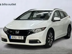 Vit Begagnad 2014 Honda Civic Sport Kombi | 89 900 kr (Marknadspris)