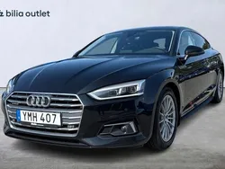 Svart Begagnad 2018 Audi A5 Sportback Proline Halvkombi | 239 900 kr (Marknadspris)