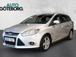 Grå (moondust silver metallic) Begagnad 2014 Ford Focus Trend Kombi | 57 900 kr (Marknadspris)