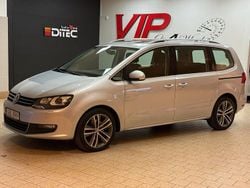 Silver Begagnad 2014 VW Sharan Minibuss | 209 800 kr (Marknadspris)