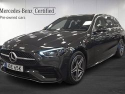 Grå Begagnad 2025 Mercedes C300 AMG Kombi | 519 000 kr