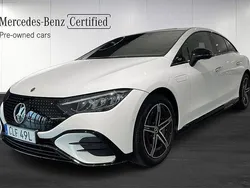Vit Begagnad 2024 Mercedes EQE350 AMG Sedan | 599 900 kr