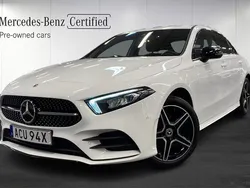 Vit Begagnad 2021 Mercedes A250 AMG Sedan | 324 900 kr (Marknadspris)