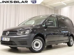 Svart Begagnad 2019 VW Caddy Maxi Minibuss | 219 900 kr (Marknadspris)