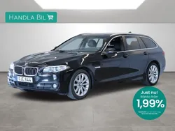 Svart Begagnad 2016 BMW 520 M Sport Kombi | 179 900 kr (Marknadspris)