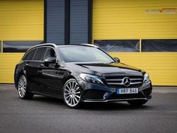 Svart Begagnad 2018 Mercedes C200 AMG Kombi | 249 900 kr (Bra pris)