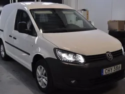Vit Begagnad 2014 VW Caddy Minibuss | 115 000 kr (Dyr)
