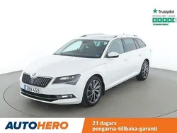 Vit Begagnad 2017 Skoda Superb LAURIN & KLEMENT Kombi | 299 000 kr (Lite dyr)