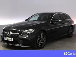 Grå Begagnad 2021 Mercedes C300e AMG Kombi | 282 900 kr