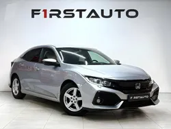 Silver Begagnad 2018 Honda Civic Elegance Halvkombi | 159 900 kr (Marknadspris)