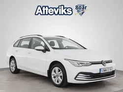 Vit Begagnad 2022 VW Golf VIII Life Kombi | 247 900 kr (Bra pris)