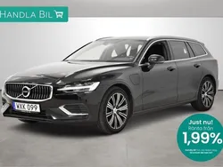 Svart Begagnad 2022 Volvo V60 Inscription Kombi | 329 900 kr (Bra pris)