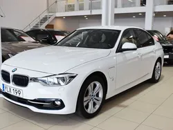 Vit Begagnad 2017 BMW 330e Sport Line Sedan | 269 000 kr (Lite dyr)