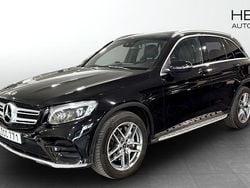 Svart Begagnad 2017 Mercedes GLC220 AMG SUV | 239 900 kr (Marknadspris)