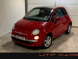 Röd Begagnad 2014 Fiat 500 Lounge Halvkombi | 74 350 kr (Marknadspris)