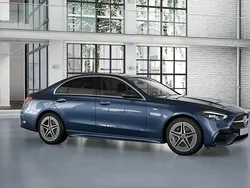 Sodalitblå metallic Ny 2025 Mercedes C300e Sedan | 597 600 kr (Bra pris)