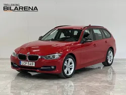 Röd Begagnad 2015 BMW 320 Sport Line Kombi | 129 900 kr (Bra pris)