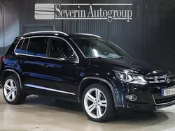 Svart Begagnad 2016 VW Tiguan R-line SUV | 164 900 kr (Bra pris)
