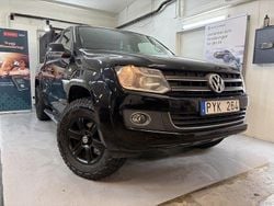 Svart Begagnad 2013 VW Amarok Highline Pickup | 179 000 kr (Marknadspris)