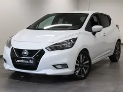 Vit Begagnad 2022 Nissan Micra Acenta Halvkombi | 159 000 kr (Marknadspris)