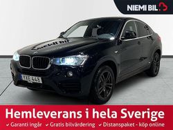 Svart Begagnad 2017 BMW X4 SUV | 249 900 kr (Marknadspris)