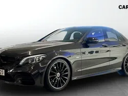 Grå Begagnad 2021 Mercedes C220 AMG Sedan | 339 900 kr (Lite dyr)
