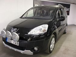 Svart Begagnad 2009 Peugeot Partner Tepee Minibuss | 49 900 kr