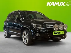 Svart Begagnad 2014 VW Tiguan R-line SUV | 128 800 kr (Marknadspris)