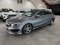 Mörkgrå Begagnad 2016 Mercedes CLA200 Shooting Brake AMG Kombi | 209 900 kr (Lite dyr)