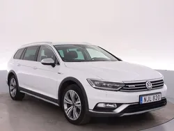 Vit (pure white) Begagnad 2016 VW Passat Alltrack Kombi | 210 000 kr (Lite dyr)