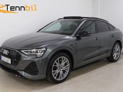 Grå Begagnad 2021 Audi e-tron Sportback S-Line SUV | 449 900 kr (Bra pris)