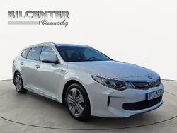 Vit Begagnad 2017 Kia Optima Hybrid Sport Sedan | 167 500 kr (Marknadspris)