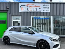 Silver Begagnad 2016 Mercedes A180 AMG Halvkombi | 177 900 kr (Marknadspris)