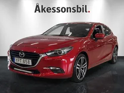 Röd Begagnad 2017 Mazda 3 Vision Kombi | 129 000 kr (Bra pris)